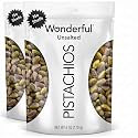 Wonderful Pistachios No Shells, Unsalted Nuts, 6 Ounce Resealable Bag, Protein Snacks, Gluten Free, Healthy Snack (Pack of 2)