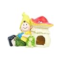 Wonderland Boy & Toad with Mushroom House