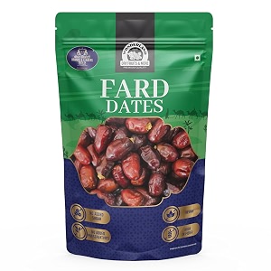 wonderland foods 500g premium fard dates pouch soft and chewy texture khajur khajoor no preservatives no added sugar rich in iron fibre amp vitamins whole