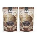 Wonderland Foods 400g (200g x 2) Premium Kalmi (Safawi) Dates Pouch | Healthy &amp; Nutritious Soft Khajoor | Khajur Rich In Iron, Fibre &amp; Vitamins