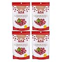 Wonderland Foods 800g (200g X 4) Healthy &amp; Tasty Californian Whole &amp; Dried Cranberry Pouch