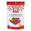 Wonderland Foods 200g Healthy &amp; Tasty Californian Whole &amp; Dried Cranberry Pouch | Dry Fruits