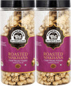 WONDERLAND Makhana Premium Chaat Masala Foxnuts (Pack of 2-100g Each) Assorted Nuts (2 x 100 g)