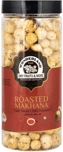 wonderland makhana roasted thai sweet chilli foxnuts assorted nuts 1 x 100 g