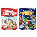 WONDRBOX Jigsaw Puzzle for Kids for Age 5 6 7 Years Boys and Girls | 60 Pieces | Size 15X10 Inches (Carnival+Superhero)