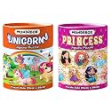 WONDRBOX Jigsaw Puzzle for Kids for Age 5 6 7 Years Boys and Girls | 60 Pieces | Size 15X10 Inches (Unicorn+Princess)