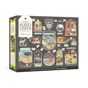 the wondrous workings of planet earth puzzle ecosystems of the world 500-piece jigsaw puzzle and poster jigsaw puzzles for adults and jigsaw puzzles for kids