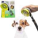 Wondurdog Dog Wash Attachment for Garden Hose, Outdoor Nozzle Sprayer