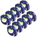 Wonfoucs Label Tape Replace for DYMO LetraTag Refills 91330 10697