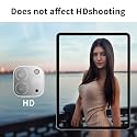WonRia Back Camera Glass Protector for Realme Narzo 60 Camera Lens Protector Guard 3D Premium Tempered Glass (Pack of 1)