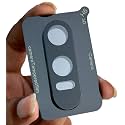 WonRia Back Camera Lens Protector for OnePlus Nord CE 4 Lite 5G Camera Glass Protector Guard [3D Premium] - Black