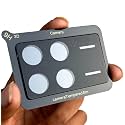 WonRia Back Camera Lens Protector for Poco X6 Pro 5G Camera Glass Protector Guard [3D Premium] - Black