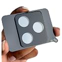 WonRia Back Camera Lens Protector for Realme GT 6T / Realme GT 6 5G Camera Glass Protector Guard [3D Premium] - Black