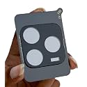 WonRia Back Camera Lens Protector for Realme C63 / Realme Narzo N63 5G Camera Glass Protector Guard [3D Premium] - Black