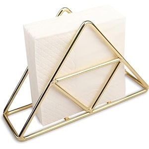 wood art store napkin holders for tables tissue dispenser organizer for dinner tables office bathroom triangle shape