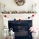 4th of July Patriotic Garland