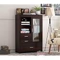 Wood Book Shelf for Home Library 