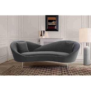 modern 3 seater sofa comfortable or classified designe for living room bedroom or office orange grey g2 wood
