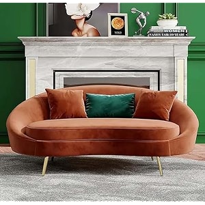 modern 3 seater sofa comfortable or classified designe for living room bedroom or office orange orange d wood