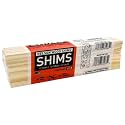 Wood Shims 3 PACKS OF 12 SHIMS