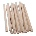 Woodcraft Original 20 Pieces Wood Art Craft Wooden Sticks Pieces Dowels Pole Rods Sweet Trees Wood Stick (30cm x 1cm(Thickness))