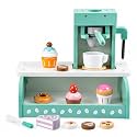 Wooden Coffee Shop Toy Set for Kids