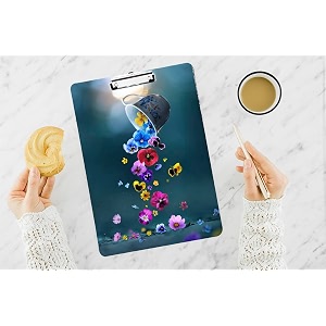 ay fashion wooden exampad clipboard writing pad for boys girls kids school students form holder exam board etc_465