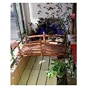 Wooden Garden Bridge, Wood Arc Footbridge, Arch Backyard Garden Bridge, Deck Patio Shed Footbridge, Small Garden Walkway Bridges