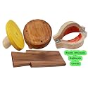 Wooden Kitchen Tool or Mould for Adhirasam