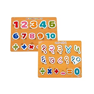 Wooden Learning Educational Game Board for Kids