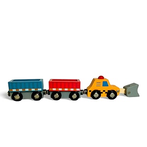 wooden magnetic train set 3 pieces educational toy for boys and girls skill-building magnetic wooden trains  deluxe railway set for toddlers kids boys and girls magnetic train style - 16