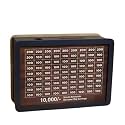 Wooden Money Bank, Piggy Bank for Kids, Wood Material, Coin Saving Box (10,000 Money Bank_02)