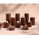 Wooden Ring Display Stand Set of 4 in Different Sizes | Jewellery Ring Holder for Shop Counter, Showcase & Product Photography | Wooden Jewellery Display for Home and Studio Use