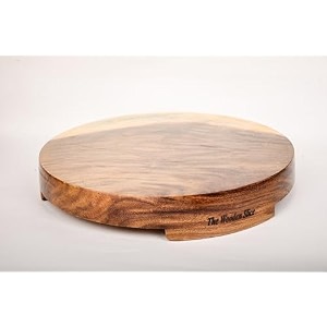 carved from single block of chichola wood chakla belan  no dyes or polish - natural finish  11 inch diameter and 15 inch thick natural wood chakla belan polpat