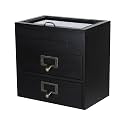 Small Wooden Drawers Wooden Box with Drawer Black
