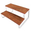 Wooden Storage Shelf | Multipurpose Organizer Rack for Home Kitchen & Living Room