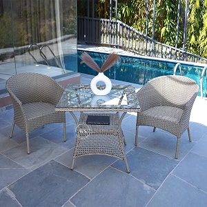 wooden street vatican 2 seater large outdoor set  garden patio table set with storage outdoor balcony wicker furniture  table- 24 l x 24 w x 25 h inches amp 2 chairs 23 l x 24 b x 31 h inches  brown