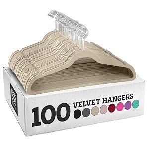 wooden suit hangers pack of 20 with non slip pants bar - smooth finish solid wood coat hanger with 360 swivel hook and precisely cut notches for camisole jacket pant dress clothes hangers