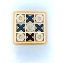Wooden Zero & Cross Board Game for Kids [Size = 6 * 6 INCHES ] in Indoor Games | Also Available in Beautiful Colors | [Forever Worthy Wooden handicrafts]
