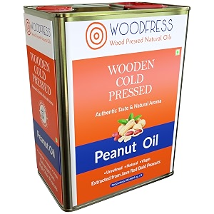 wood pressed groundnut oil 3 litre cold pressed peanut oil