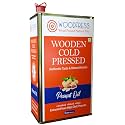 WOODFRESS Wood Pressed Groundnut Oil 5 Litre, Cold Pressed Peanut Oil
