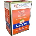 Wood Pressed Groundnut Oil 3 Litre, Cold Pressed Peanut Oil