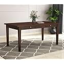 Wooden Solid Sheesham Wood Dining Table 6 Seater | Dining Room Furniture | 6 Seater Dining Table Without Chair - Walnut