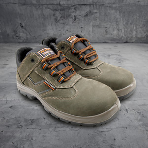 WOODLAND Composite Toe Nubuck Leather Safety Shoe