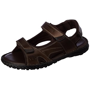 Woodland Mens Leather Sandal