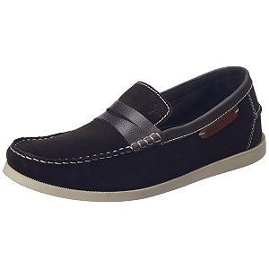 Woodland Mens Leather Loafer