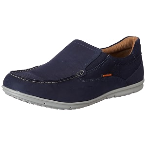 Woodland Mens Leather Loafer