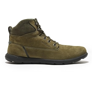 Woodland Men Olive Green Shoes