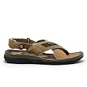 Woodland Men Camel Sandal