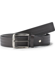 WOODLAND Men Casual Brown Genuine Leather Belt